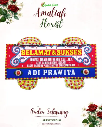 Karangan Bunga Ucapan Selamat margamekar